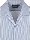 Suitable Short Sleeve Hemd Stripe Seersucker Hellblau Product / Detail