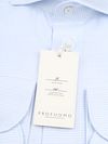 Profuomo Dobby Mouliné Hemd Print Hellblau   Product / Detail