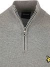 Lyle & Scott Half Zip Pullover Merino Wool Grey Product / Detail