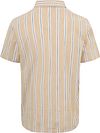 KnowledgeCotton Apparel Shirt Stripe Beige  Product / Achterkant
