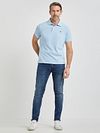 McGregor Piqué Polo Shirt Light Blue Model / Voorkant