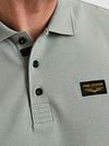 PME Legend American Classic Polo Shirt Silver Blue Model / Detail