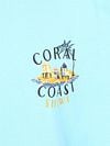 Shiwi T-Shirt Finn Coral Coast Backprint Light Blue Product / Detail