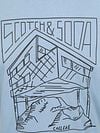 Scotch And Soda T-shirt Print Blue Product / Detail