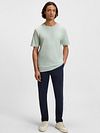 BOSS T-shirt Tales Light Blue Model / Voorkant