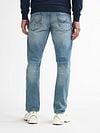 Petrol Straling Jeans Indigo Blue Model / Achterkant