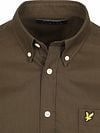 Lyle & Scott Shirt Plain Oxford Olive Product / Detail