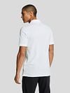 Lyle and Scott Tonal Eagle Polo Wit Model / Achterkant