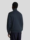 Lyle & Scott Half Zip Pull Tonal Marine Model / Achterkant