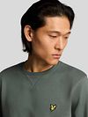 Lyle & Scott Sweater Mercurial Green Model / Detail