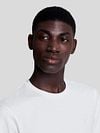 Lyle and Scott T-shirt Plain White Model / Detail
