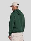 Lyle and Scott Hoodie Donkergroen Model / Achterkant