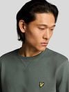 Lyle & Scott Pullover Mercurial Grün Model / Detail