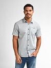 Petrol Shirt Starview Blue Model / Voorkant
