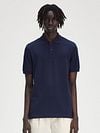 Fred Perry Polo M6000 Dark Blue Y48 Model / Voorkant