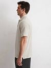 Marc O'Polo Polo Shirt Riva Terry Cloth Ecru Model / Zijkant