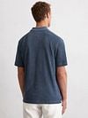 Marc O'Polo Poloshirt Riva Terry Cloth Blauw Model / Achterkant