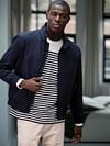 McGregor Bomberjacket Navy Model / Sfeerbeeld