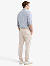 McGregor Chemise Oxford Rayures Bleu Model / Achterkant