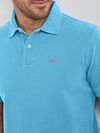 McGregor Piqué Polo Shirt Sea Blue Model / Detail