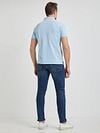 McGregor Polo Piqué Bleu Clair Model / Achterkant