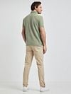 McGregor Polo Piqué Vert Clair Model / Achterkant