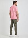 McGregor Piqué Polo Roze Model / Achterkant