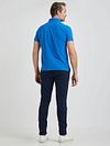 McGregor Piqué Polo Shirt Cobalt Blue Model / Achterkant