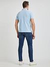 McGregor Piqué Polo Shirt Light Blue Model / Achterkant
