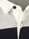 McGregor Rugbyshirt Streep Navy Grijs