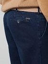 Meyer Chino Bonn Dark Blue Jeans Model / Detail