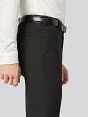 Meyer trousers Roma Woolmix Black Model / Zijkant