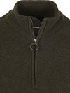 Barbour Half Zip Pullover Wool Olive Product / Detail