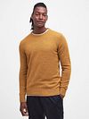 Barbour Tisbury Pullover Yellow Model / Voorkant