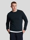 Lyle & Scott Sweater Navy  Model / Voorkant