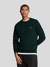 Lyle & Scott Pullover Dunkelgrün Model / Voorkant
