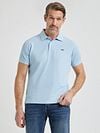 McGregor Piqué Polo Shirt Light Blue Model / Voorkant