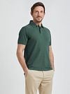 McGregor Piqué Poloshirt Dunkelgrün Model / Voorkant