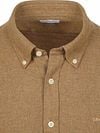 McGregor Overhemd Flanel Melange Camel