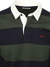 McGregor Rugbyshirt Streep Navy Olive