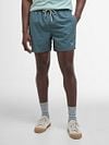 Barbour Swimshort Logo Vintage Teal Model / Voorkant