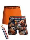 Muchachomalo Boxer Shorts 2-Pack Dutch Lion DUTCHLION1010-01-Print/Orange order online | Suitable