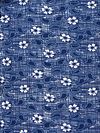 R2 Overhemd Tech Knit Flowers & Paisley Blue Model / Detail