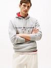 Tommy Hilfiger Hoodie Core Grijs Model / Voorkant