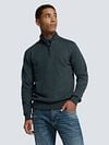 No Excess Half Zip Pullover Navy  Model / Voorkant