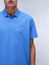 Napapijri Ealis Polo Shirt Mid Blue Model / Detail