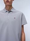 Napapijri Ealis Polo Shirt Grey Model / Detail