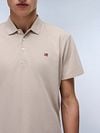 Napapijri Ealis Polo Shirt Beige Model / Detail