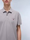 Napapijri Polo Elbas Grey Model / Detail