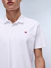 Napapijri Ealis Poloshirt Weiß Model / Detail